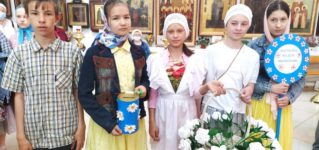 «Белый цветок» в Вознесенском соборе г. Ржева