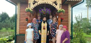 В часовне с/п Медведево в праздник памяти преп. Сергия Радонежского состоялся чин обедницы