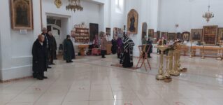 Стояние преп. Марии Египетской в Вознесенском соборе г.Ржева