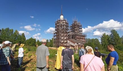 В церкви в честь Спаса Нерукотворного д. Орехово Ржевского района был отслужен молебен