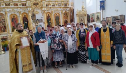 Вознесенский собор г. Ржева посетили ветераны из Брянской области