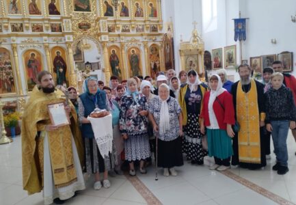 Вознесенский собор г. Ржева посетили ветераны из Брянской области
