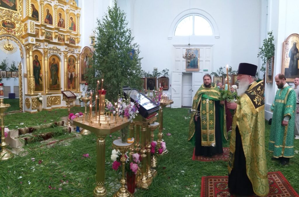 Вознесенский собор Ржев богослужение